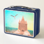 zandkasteel zeemeeuw (Achterkant)