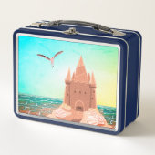 zandkasteel zeemeeuw (Voorkant)