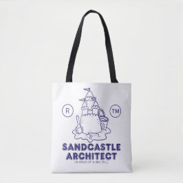 Zandkasteelarchitect, ik ben een hele grote jongen tote bag