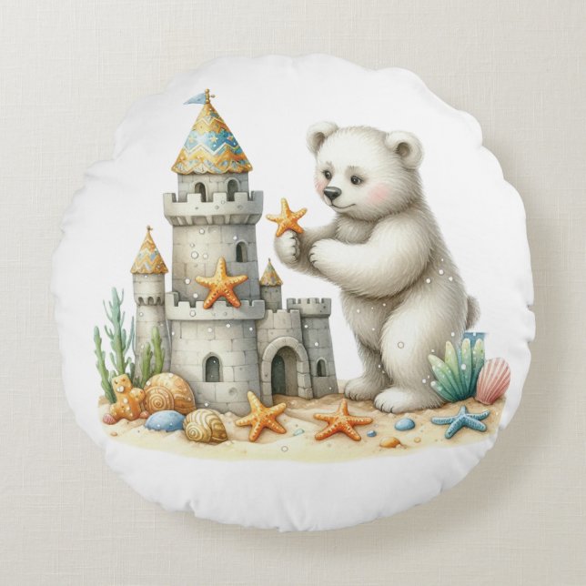 Zandkasten Rond Kussen (Voorkant)