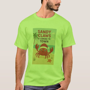 Zandklauwen komen naar de stad t-shirt