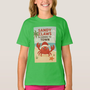 Zandklauwen komen naar de stad t-shirt