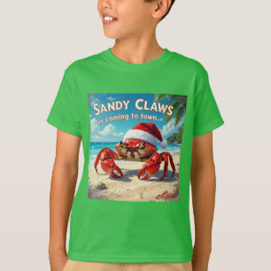 Zandklauwen komt naar de stad t-shirt