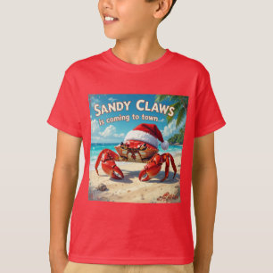 Zandklauwen komt naar de stad t-shirt