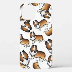 Zandkleurige Rough Collie Mooie Cartoon Hond Patro Case-Mate iPhone Case