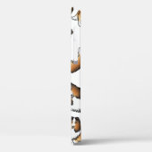 Zandkleurige Shetland Sheepdog Cartoon Hond Patroo Case-Mate iPhone Case (Achterkant / Links)