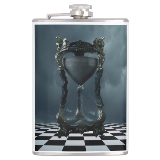 Zandklok Heupfles (Voorkant)