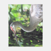 Zandkraan Fleece Deken (Voorkant)