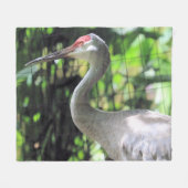 Zandkraan Fleece Deken (Voorkant (Horizontaal))