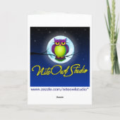 Zandkraan met babyKaart Kaart (Achterkant)