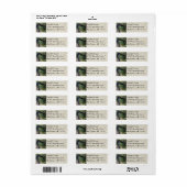 Zandkraanvogel Aanpasbare Adreslabels Etiket (Full Sheet)