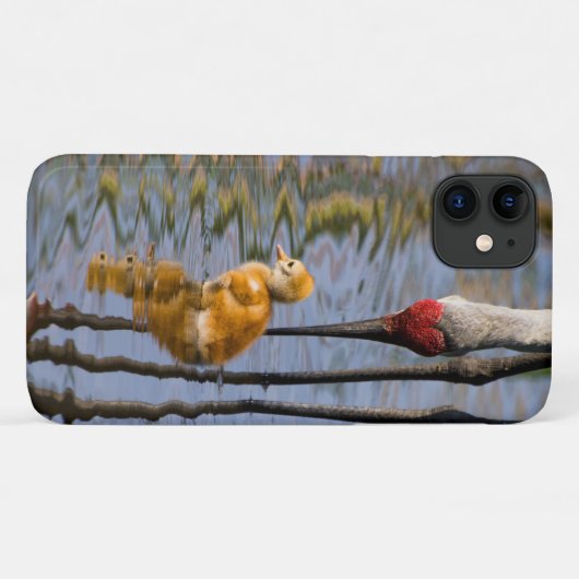 Zandkraanvogel Case-Mate iPhone Case (Achterkant (horizontaal))