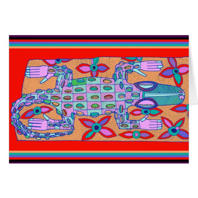 Zandkruiper Krokodil (Voorkant Horizontaal)
