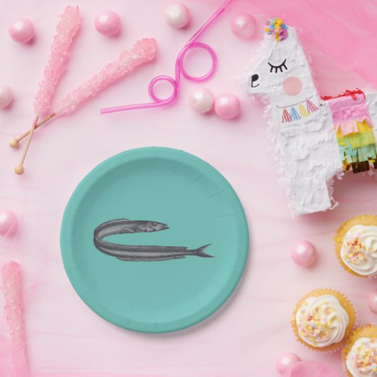 Zandlancering Sandaal Aal Papieren Bordje (Feest)