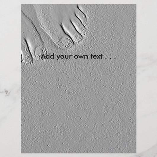 zandloper flyer (Voorkant)