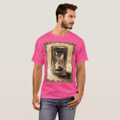 zandloper Gothic Steampunk Art T-shirt (Voorkant volledig)