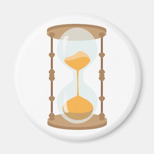 Zandloper Magneet (Voorkant)