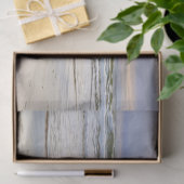 Zandloper op het strand Bird Art Decoupage Tissuepapier (Geschenk)