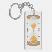 Zandloper Sleutelhanger (Voorkant Links)