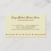 Zandmerken Visitekaartje (Achterkant)