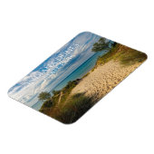 Zandpad naar Lake Michigan Beach, Indiana Dunes Magneet (Linkerzijde)