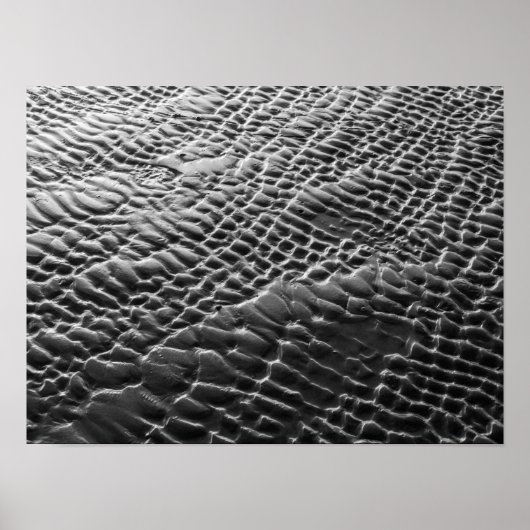 Zandpatronen Poster/Afdrukken Poster (Voorkant)
