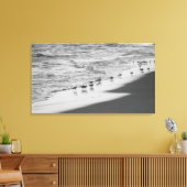 Zandpiers Canvas Afdruk (Insitu (Woonkamer))