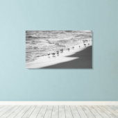 Zandpiers Canvas Afdruk (Insitu (Houten vloer))