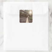 zandpuntbenzine minnesota vierkante sticker (Tas)