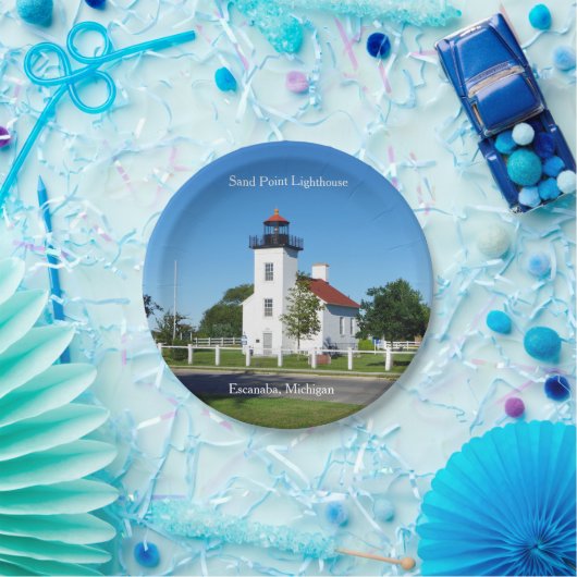 Zandpuntvuurtoren, bord (Feest)