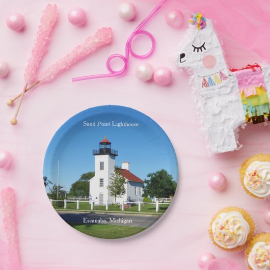 Zandpuntvuurtoren, bord (Feest)