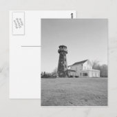 Zandpuntvuurtoren Briefkaart (Voorkant / Achterkant)