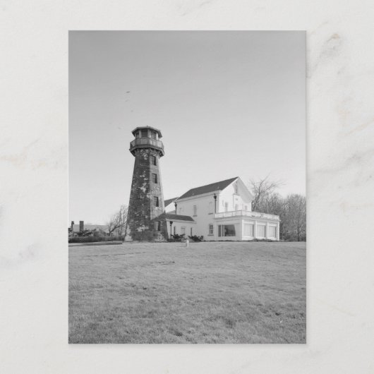 Zandpuntvuurtoren Briefkaart (Voorkant)