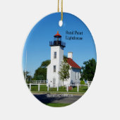 Zandpuntvuurtoren Keramisch Ornament (Rechts)