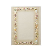 Zandrand strand zoeken notitieblok (Linkerzijde)