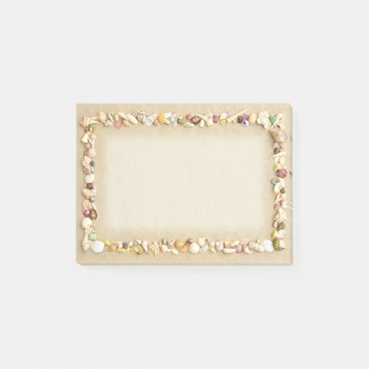 Zandrand strand zoeken post-it® notes (Voorkant)
