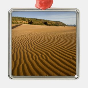 Zandribbels en duinen bij Coral Pink Sand 2 Metalen Ornament