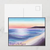 Zandrog in Algarve Briefkaart (Voorkant / Achterkant)