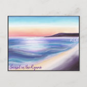 Zandrog in Algarve Briefkaart (Voorkant)