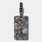 Zandschelpen Bagagelabel (Voorkant verticaal)