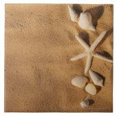 Zandschelpen Tegeltje (Voorkant)