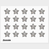 Zandschelpen van Sanibel Island Ster Sticker (Vel)