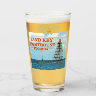 Zandsleutelvuurtoren, Florida Pint Glass Glas