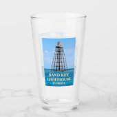 Zandsleutelvuurtoren, Florida Pint Glass Glas (Voorkant)