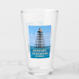 Zandsleutelvuurtoren, Florida Pint Glass Glas
