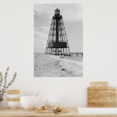 Zandsleutelvuurtoren Poster (Keuken)