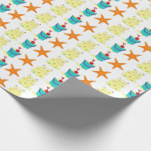 Zandspeelgoed Beach Sandcastle Starfish Shovel Pai Cadeaupapier (Hoek)