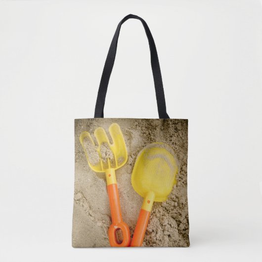Zandspeelgoed Tote Bag (Voorkant)
