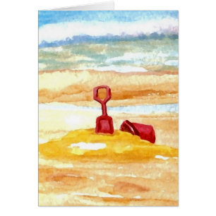 Zandspeelgoed - Zandkasteel op strand