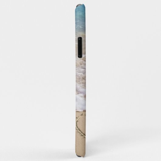 Zandspierhart met namen Case-Mate iPhone case (Achterkant/rechts)